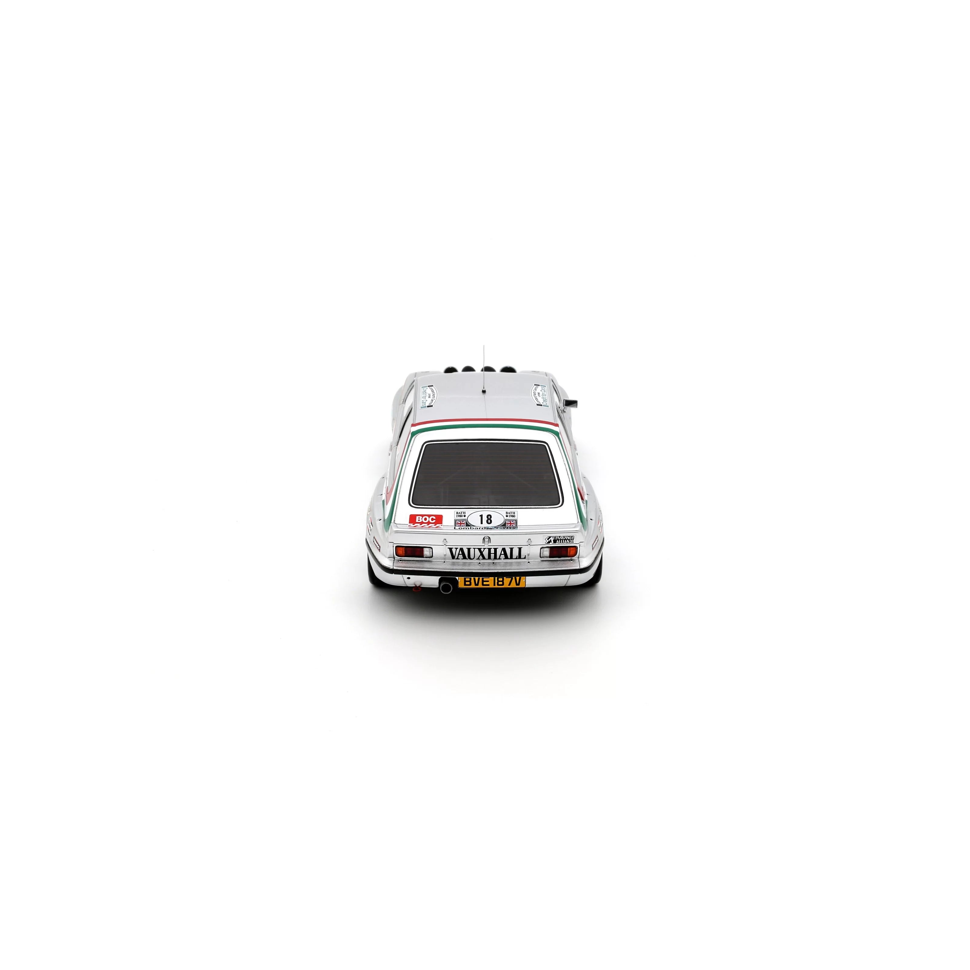 OTTO 1:18 Scale Resin Car - Vauxhall Chevette 2300 HSR Lombard Rally (RAC) 1980, Jimmy McRae - OT1225