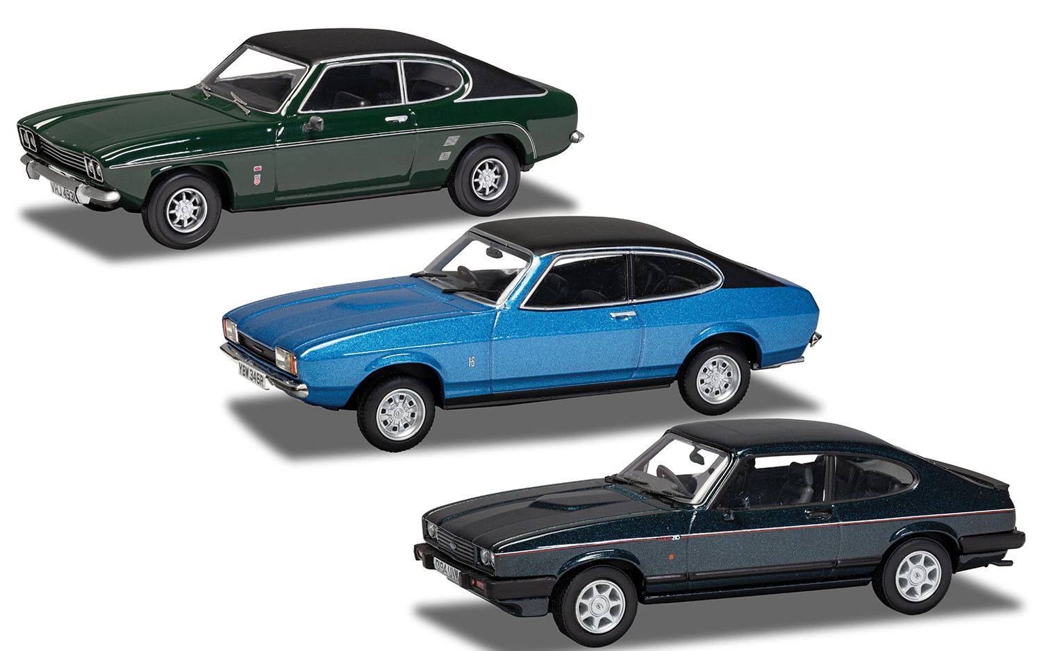 CORGI VANGUARDS 1:43 - Ford Heritage Capri Collection - VC01303
