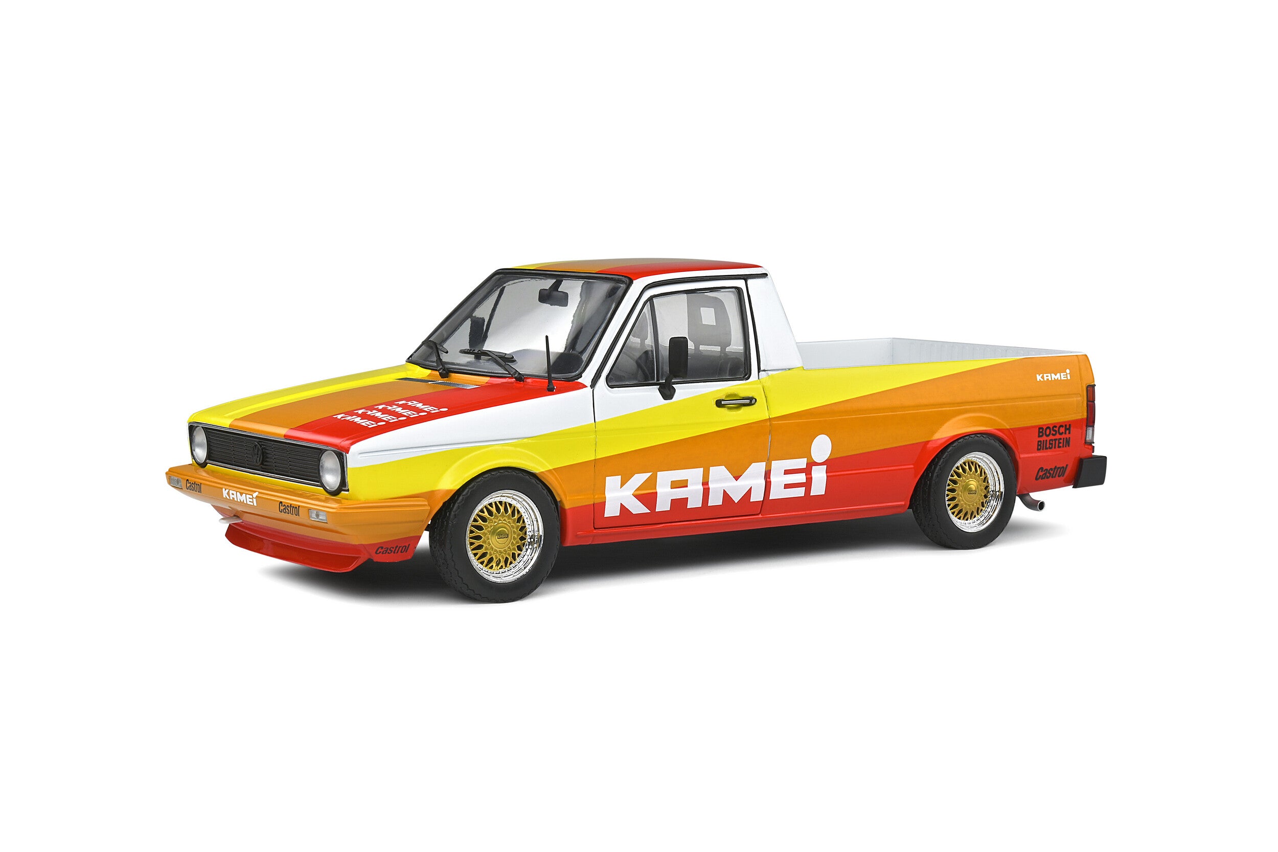 Solido 1:18 Diecast - 1982 Volkswagen Caddy Mk1, Kamei Tribute "Street Fighter" - S1803506