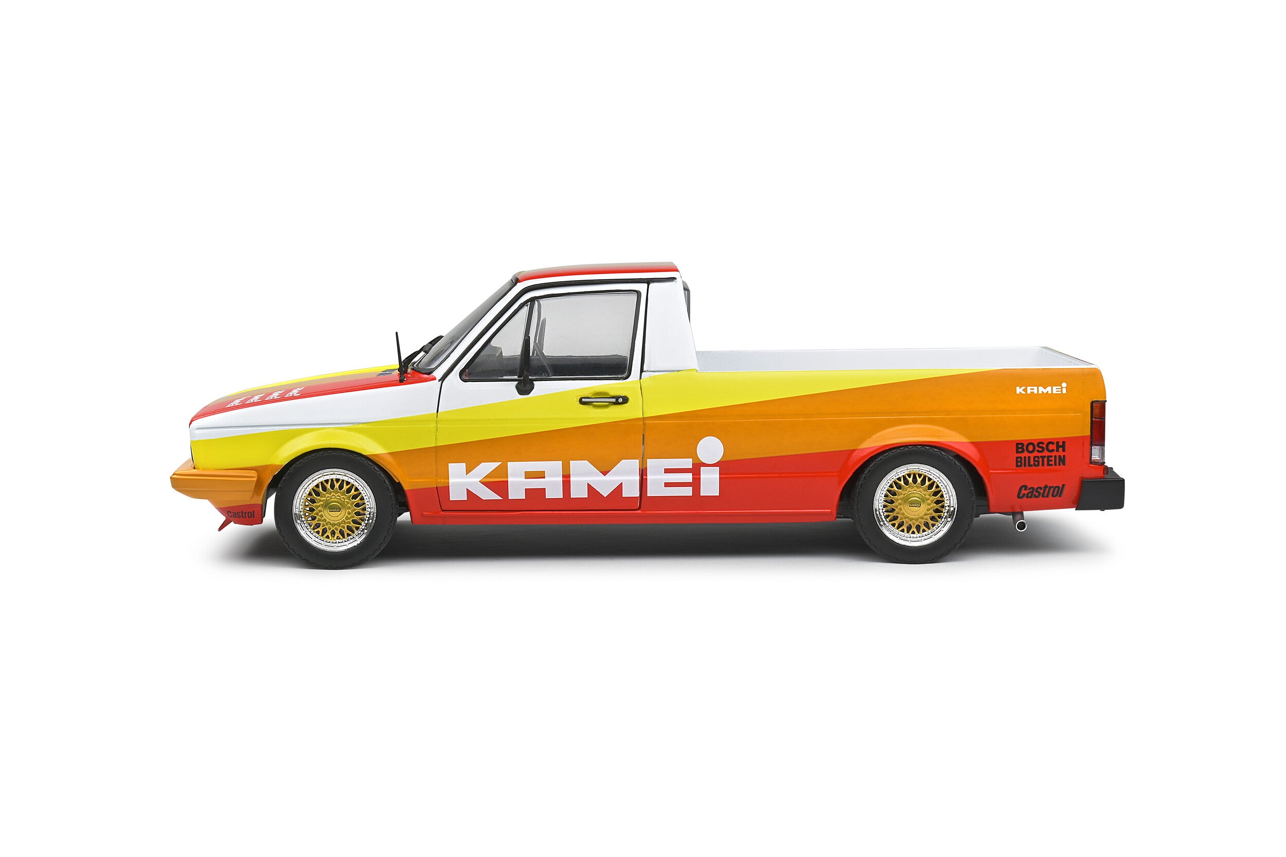 Solido 1:18 Diecast - 1982 Volkswagen Caddy Mk1, Kamei Tribute "Street Fighter" - S1803506