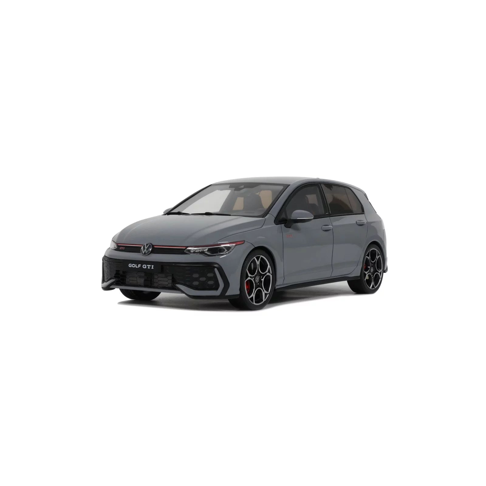 OTTO 1:18 Scale Resin - 2024 Volkswagen Golf GTI VIII (Mk8) - Moonstone Grey - OT1137