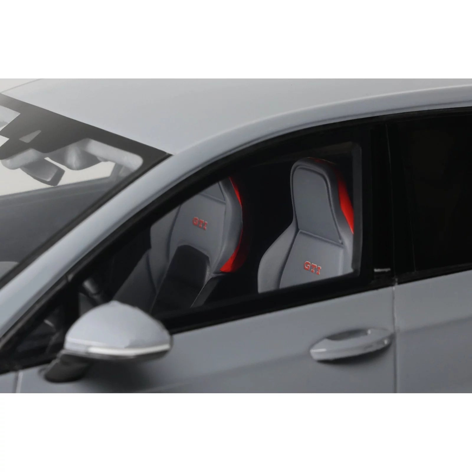 OTTO 1:18 Scale Resin - 2024 Volkswagen Golf GTI VIII (Mk8) - Moonstone Grey - OT1137