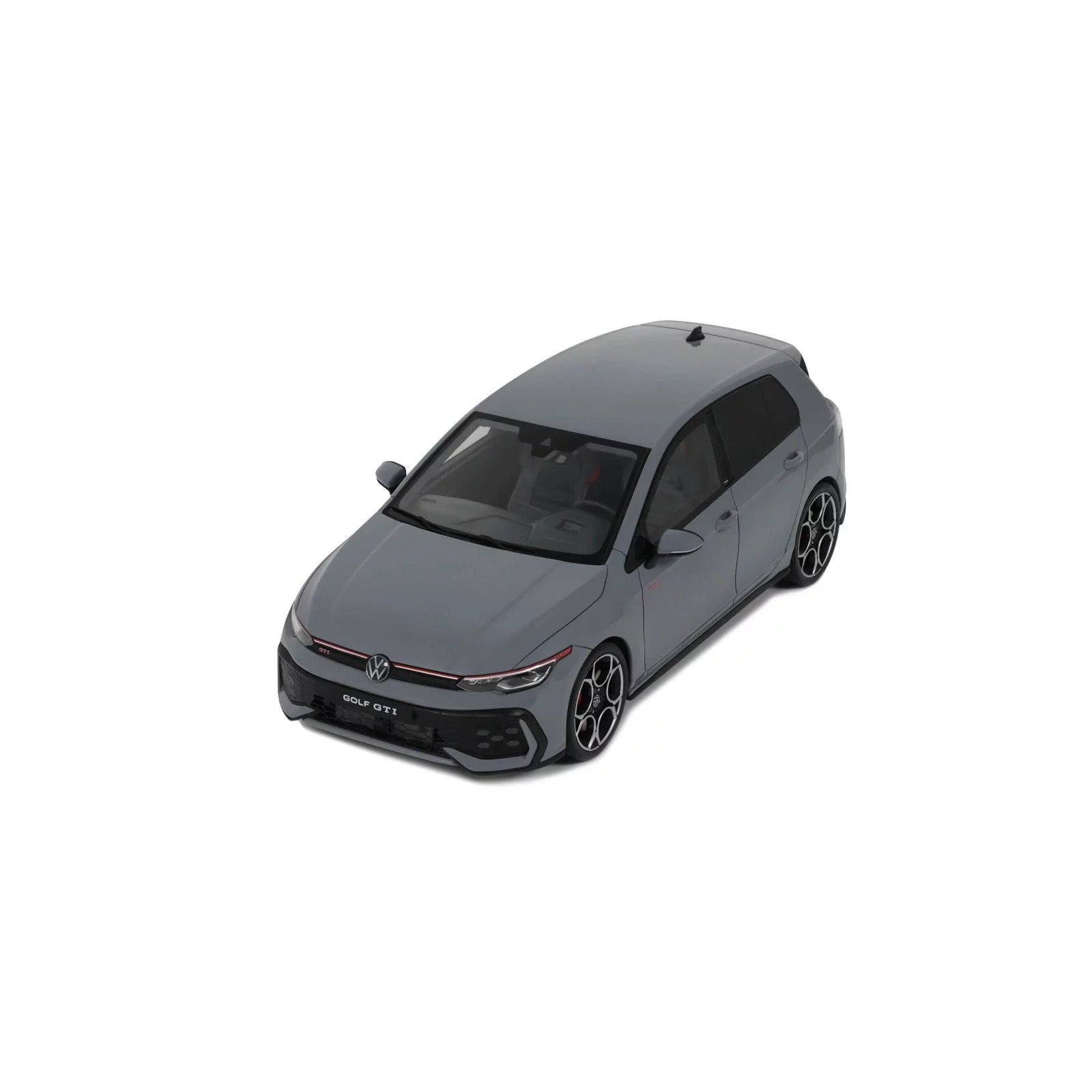 OTTO 1:18 Scale Resin - 2024 Volkswagen Golf GTI VIII (Mk8) - Moonstone Grey - OT1137