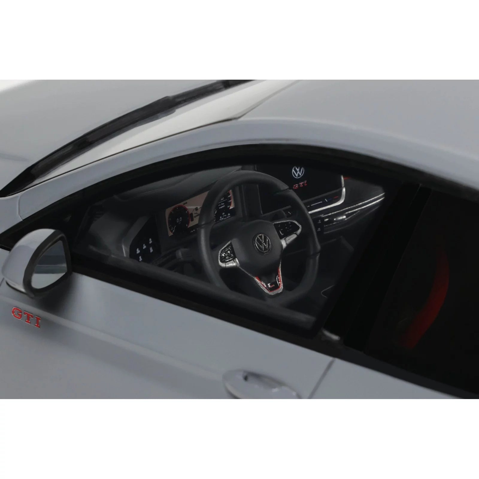 OTTO 1:18 Scale Resin - 2024 Volkswagen Golf GTI VIII (Mk8) - Moonstone Grey - OT1137
