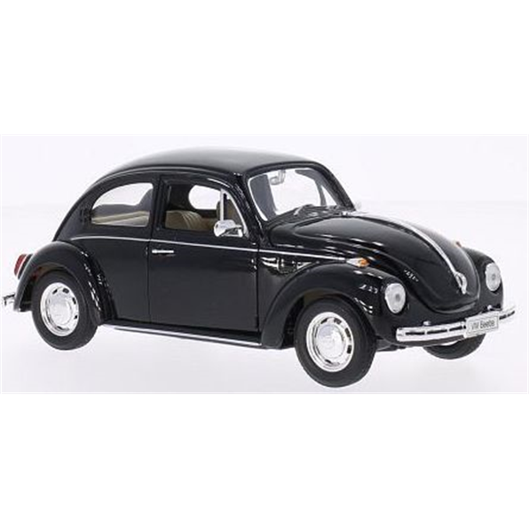 WELLY 1:24 Scale Diecast Model Car - 1959 VW Beetle, Black