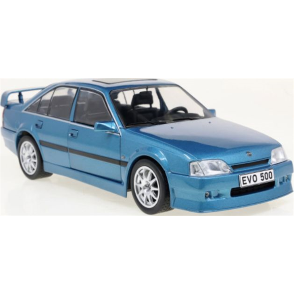 Whitebox 1:24 Scale Diecast - 1991 Opel Omega Evolution 500 in Blue - 124138