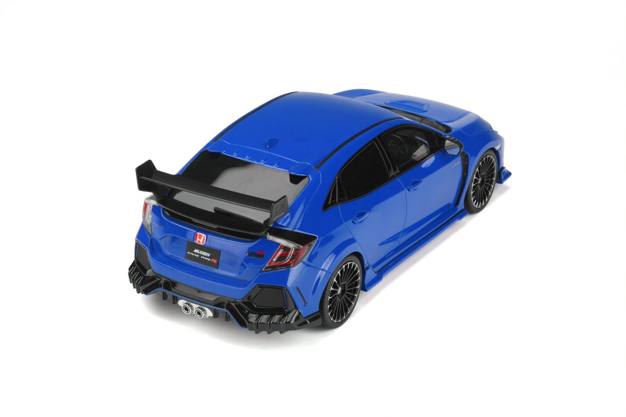 OTTO 1:18 Scale Resin Model Car - Honda Civic Type R Mugen FK8 in Blue(OT987)