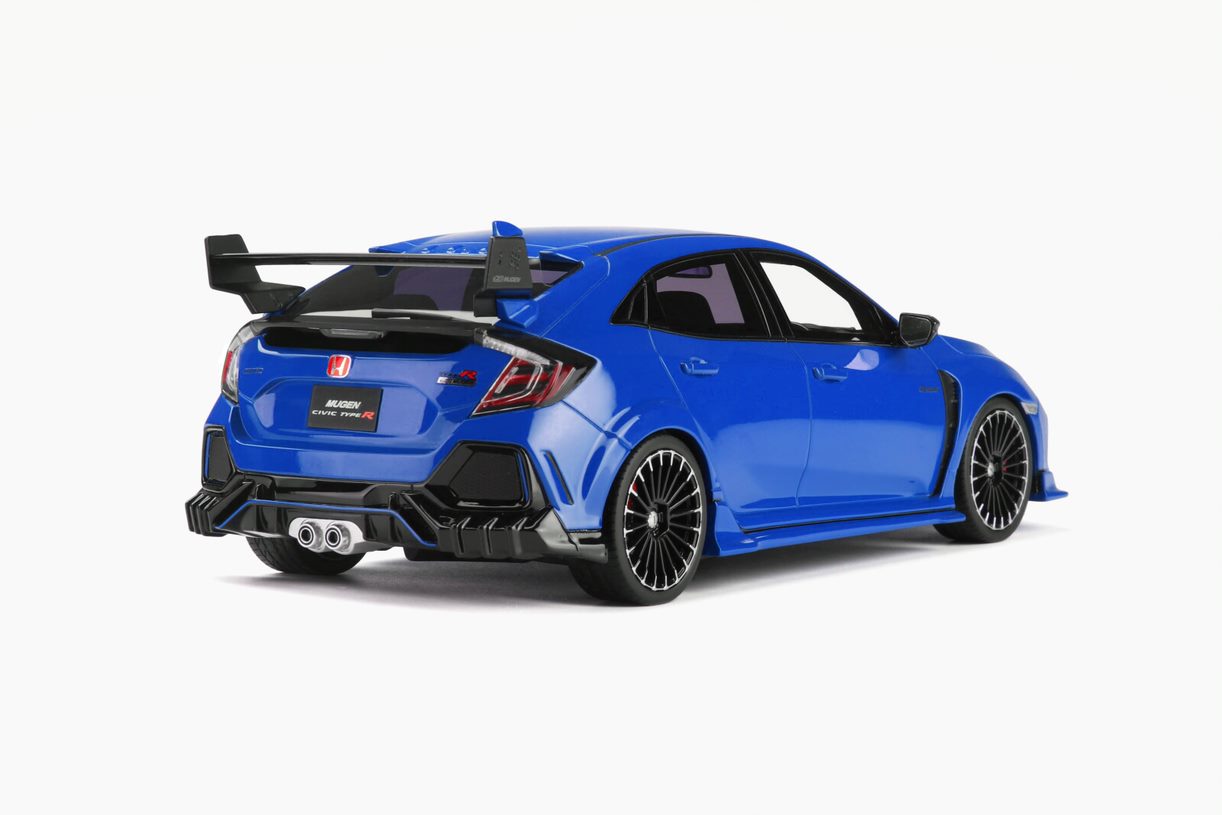 OTTO 1:18 Scale Resin Model Car - Honda Civic Type R Mugen FK8 in Blue(OT987)