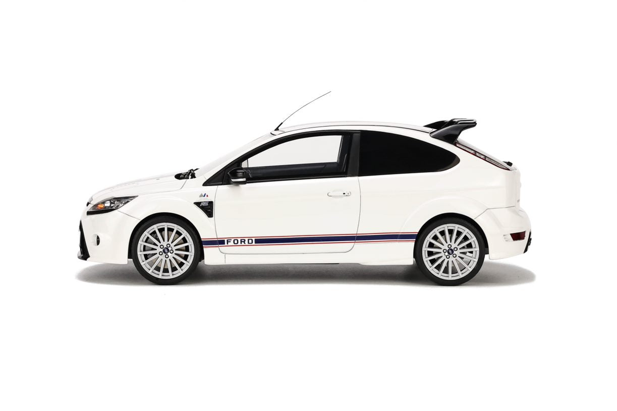 OTTO 1:18 Scale Resin Model Car - Ford Focus RS MK2 - Le Mans - White (OT1009)