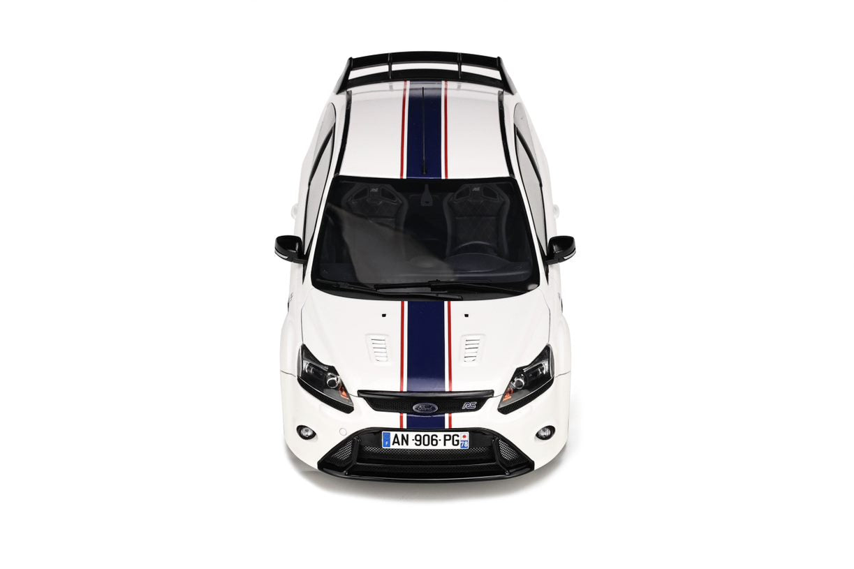 OTTO 1:18 Scale Resin Model Car - Ford Focus RS MK2 - Le Mans - White (OT1009)