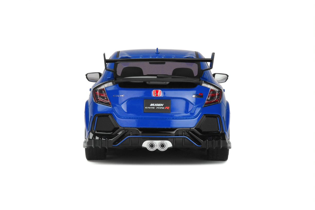 OTTO 1:18 Scale Resin Model Car - Honda Civic Type R Mugen FK8 in Blue(OT987)