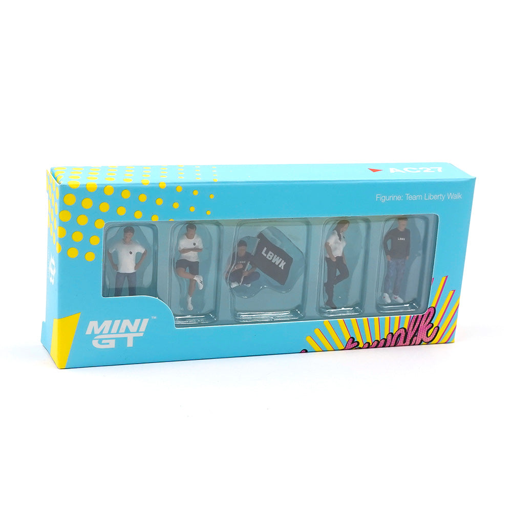 Mini GT 1:64 Diecast Figures, Team Liberty Walk - MGTAC27