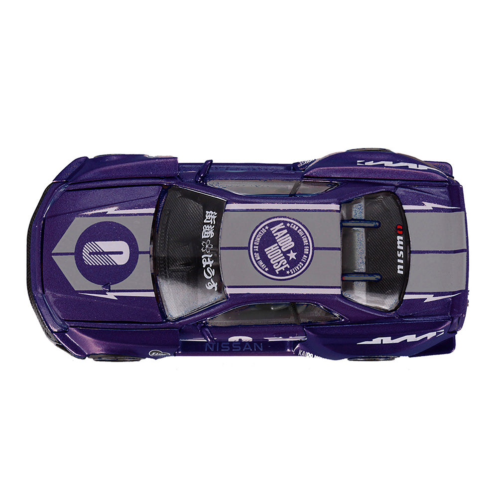 Mini Gt Kaido House 1:64 Nissan SKYLINE GT-R (R34) KAIDO RACING FACTORY V2 - KHMG240