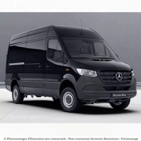 Norev 1:18 Scale Diecast - 2018 MERCEDES SPRINTER , Black - 183041