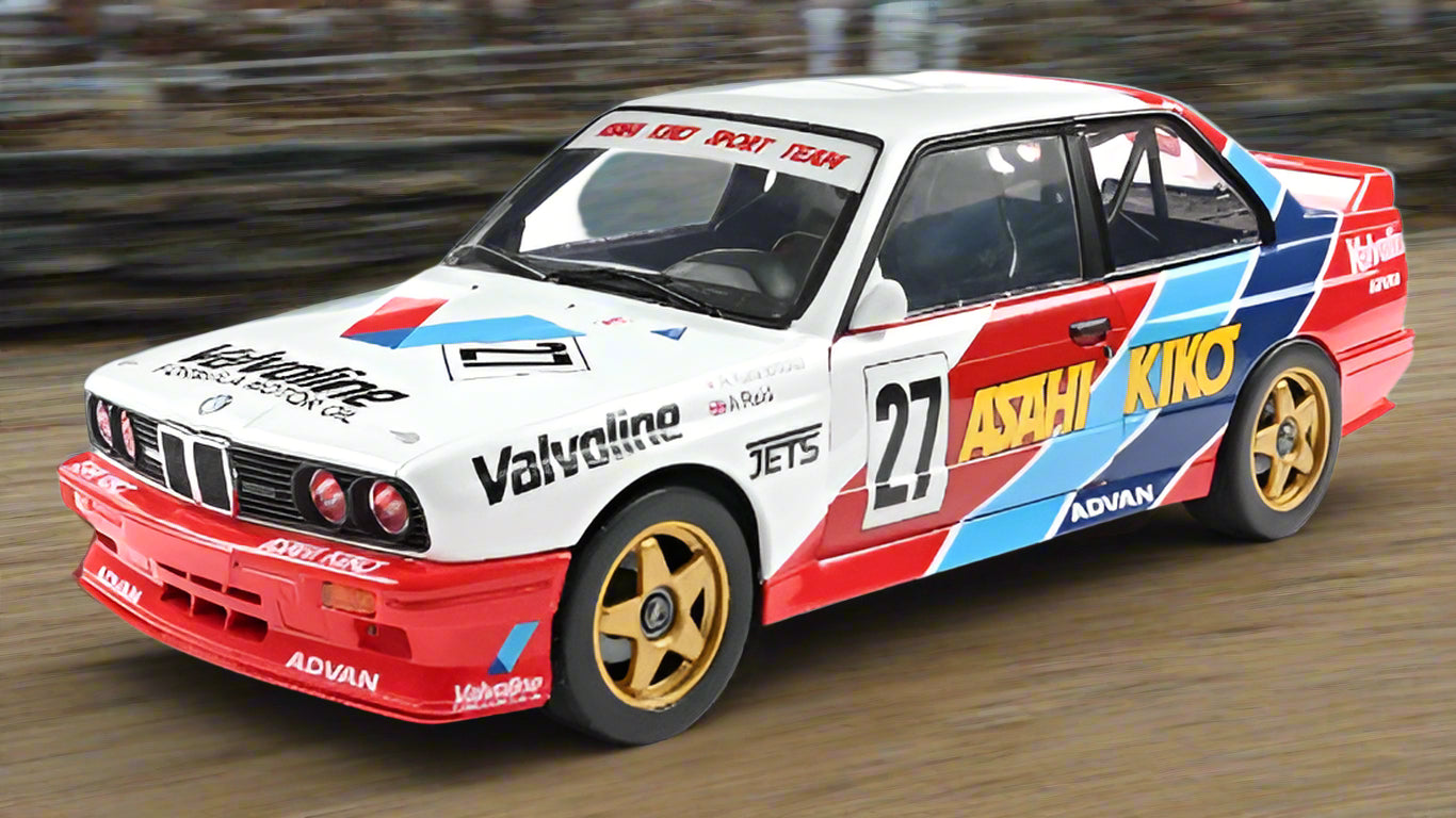 Solido 1:18 Diecast - BMW M3 White #27 Kawamoto/Reid JTCC 1986 - S1801529