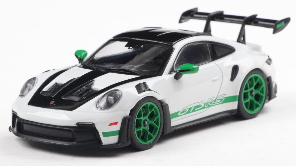 SOLIDO 1:18 Scale - 2023 PORSCHE 911 (992) GT3 RS TRIBUTE TO CARRERA RS, WHITE/GREEN - S4314801