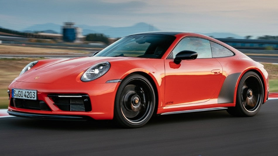 SOLIDO 1:43 Scale - 2023 Porsche 992 Carrera 4 GTS, Lava Orange - S4317601