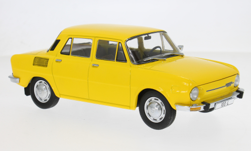 MCG 1:18 Diecast - 1969 Skoda 100, Yellow - MCG18781