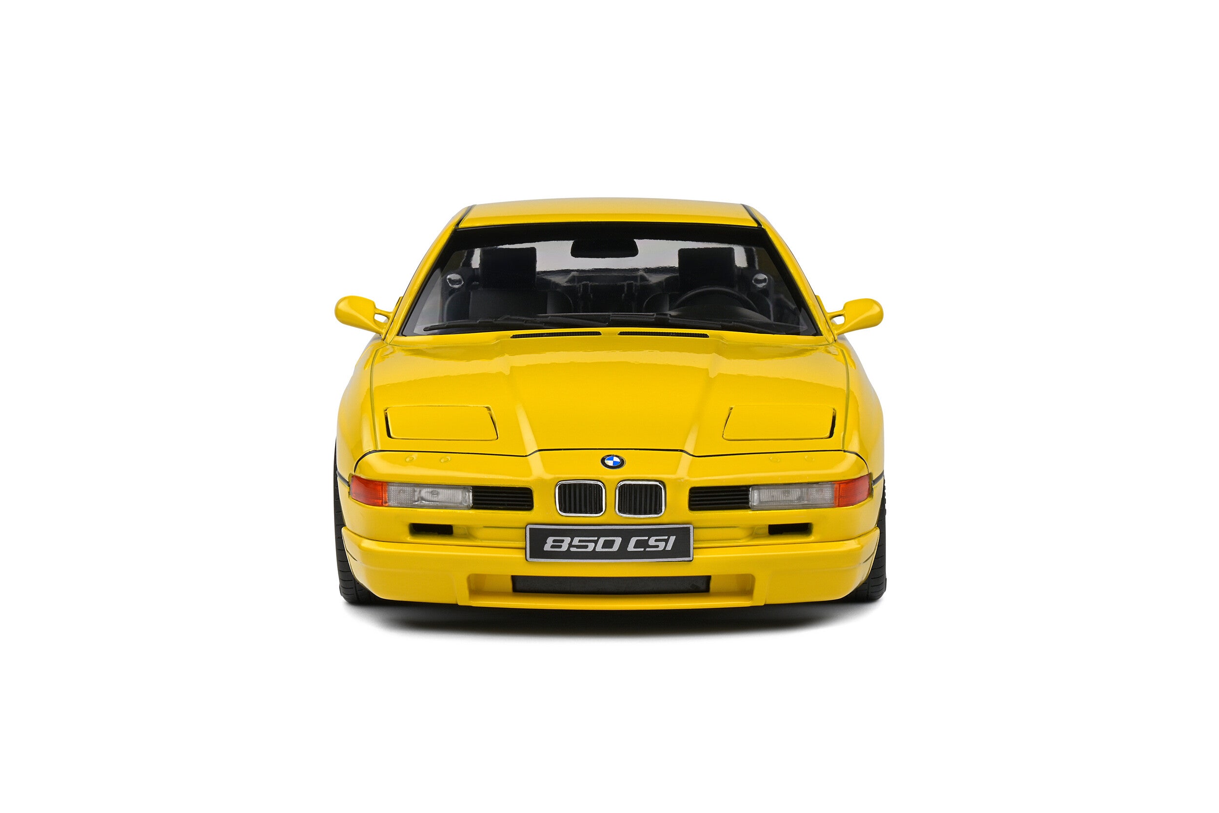 Solido 1:18 Diecast - 1991 BMW 850 (E31) CSI, Yellow - S1807005 - FAULTY