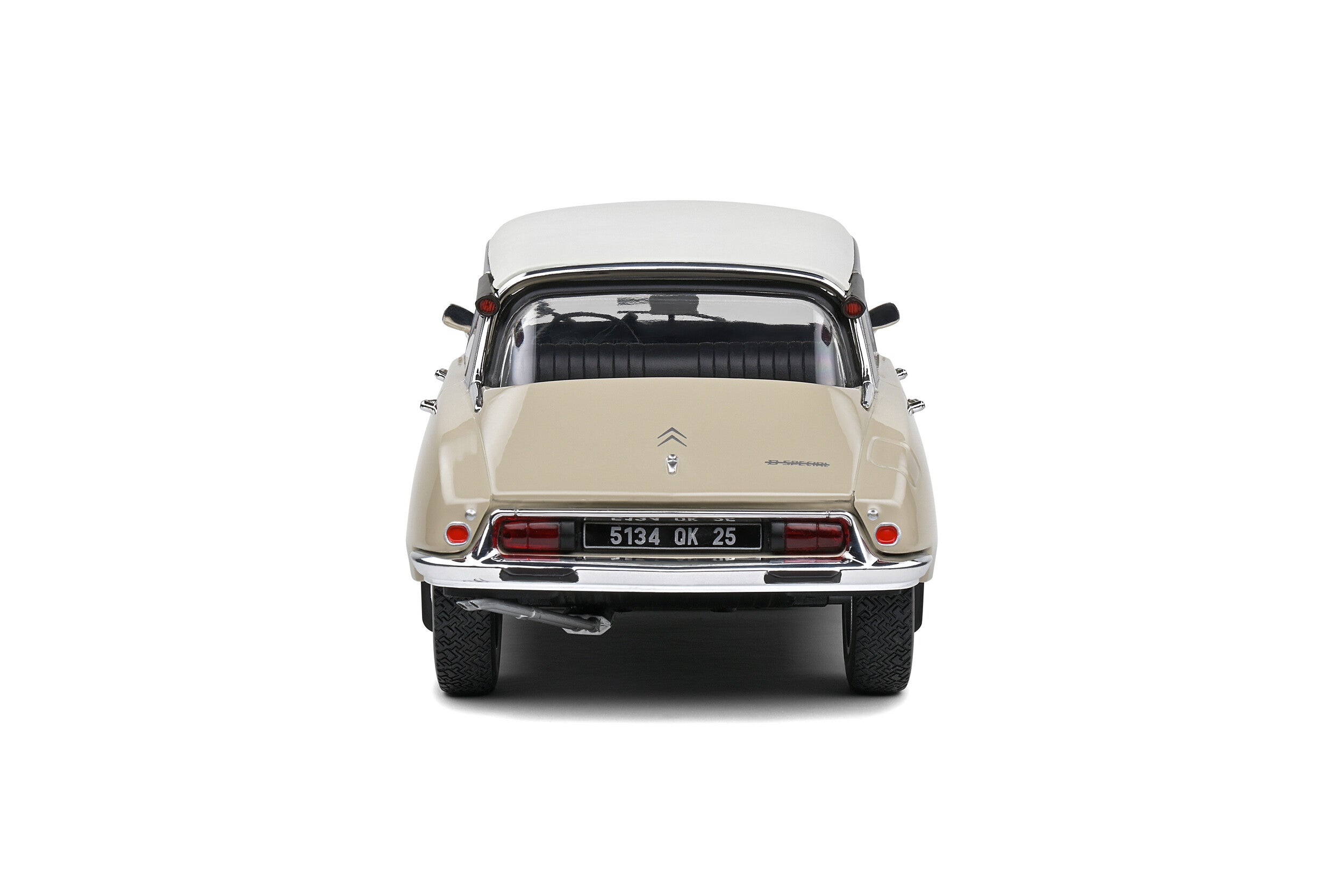 SOLIDO 1:18 Scale Diecast - 1972 Citroën D Spécial, Beige - S1800710