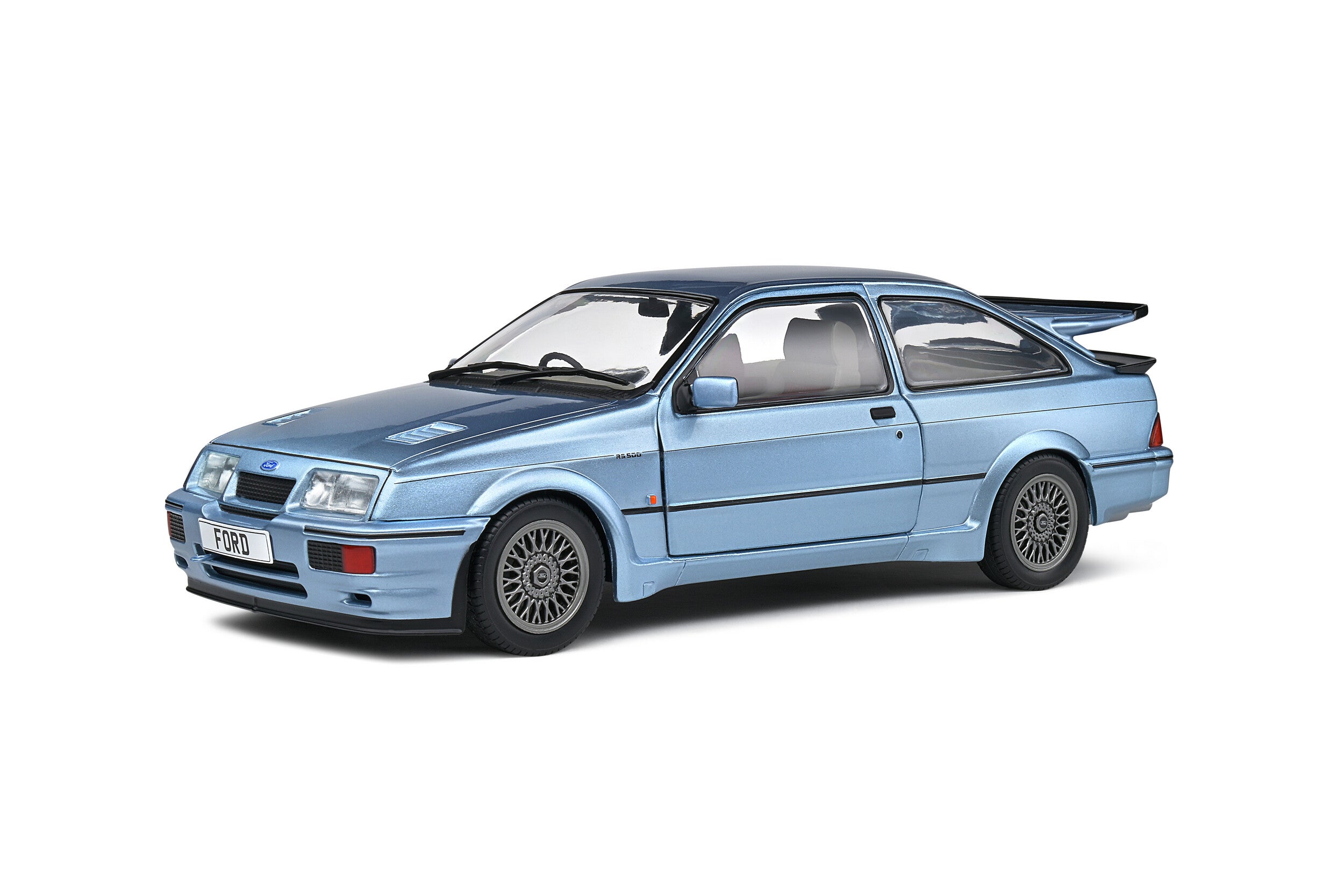 SOLIDO 1:18 Scale Diecast Model Car, Ford Sierra Cosworth RS500 Moonstone Blue