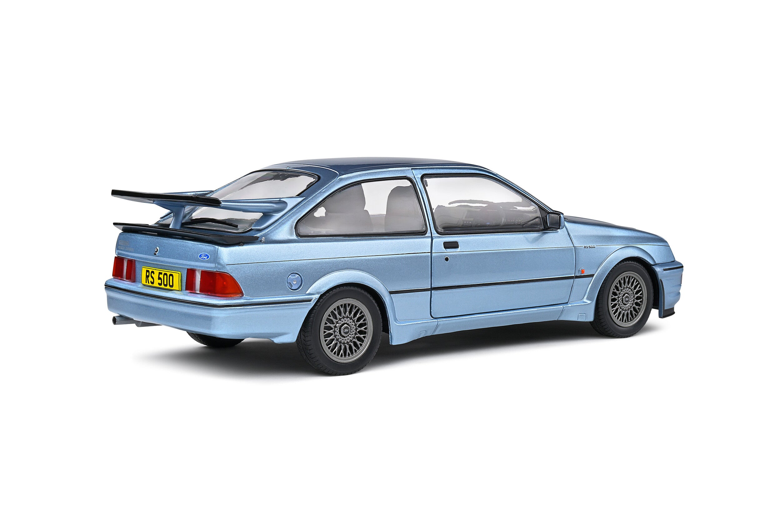 SOLIDO 1:18 Scale Diecast Model Car, Ford Sierra Cosworth RS500 Moonstone Blue