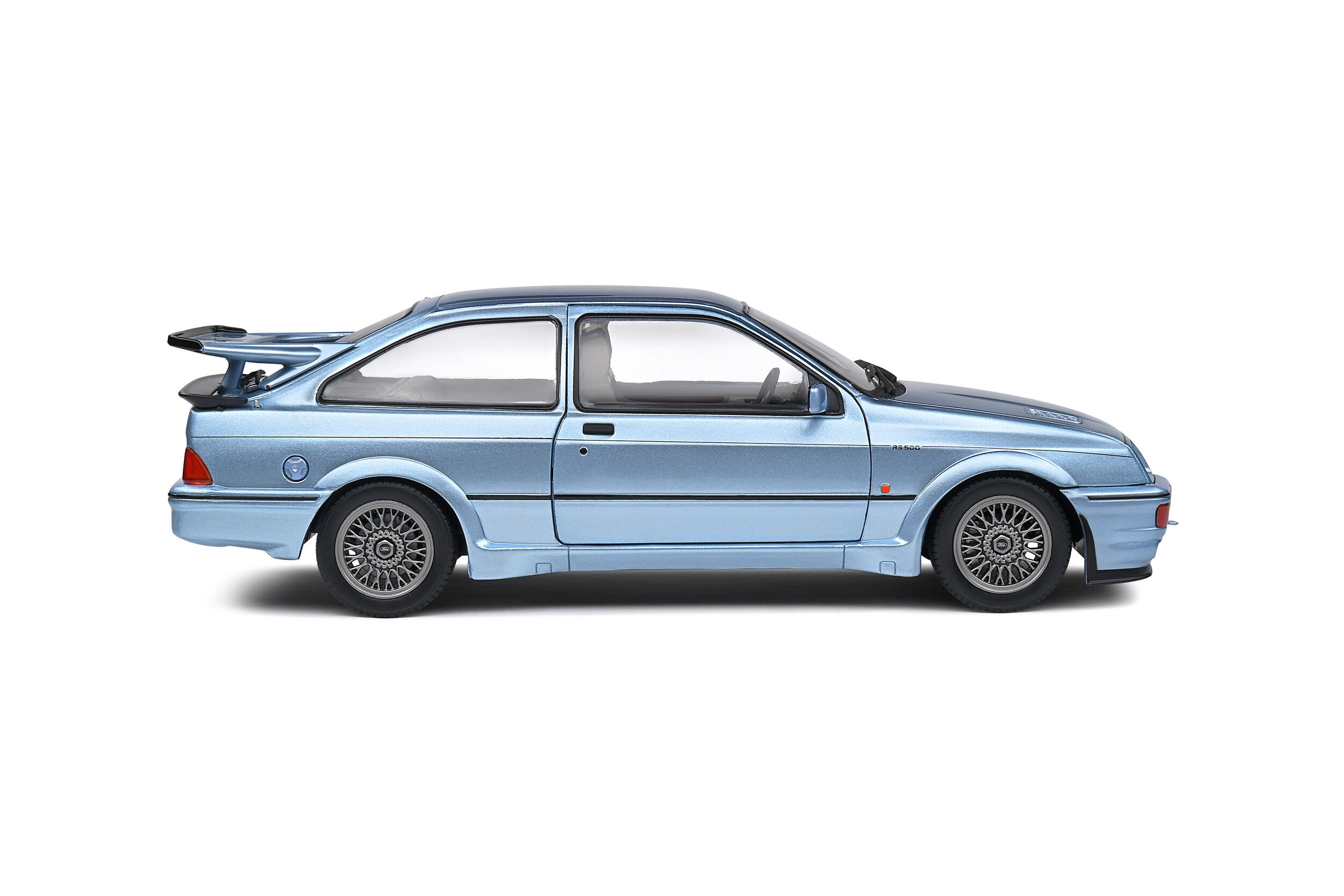 SOLIDO 1:18 Scale Diecast Model Car, Ford Sierra Cosworth RS500 Moonstone Blue