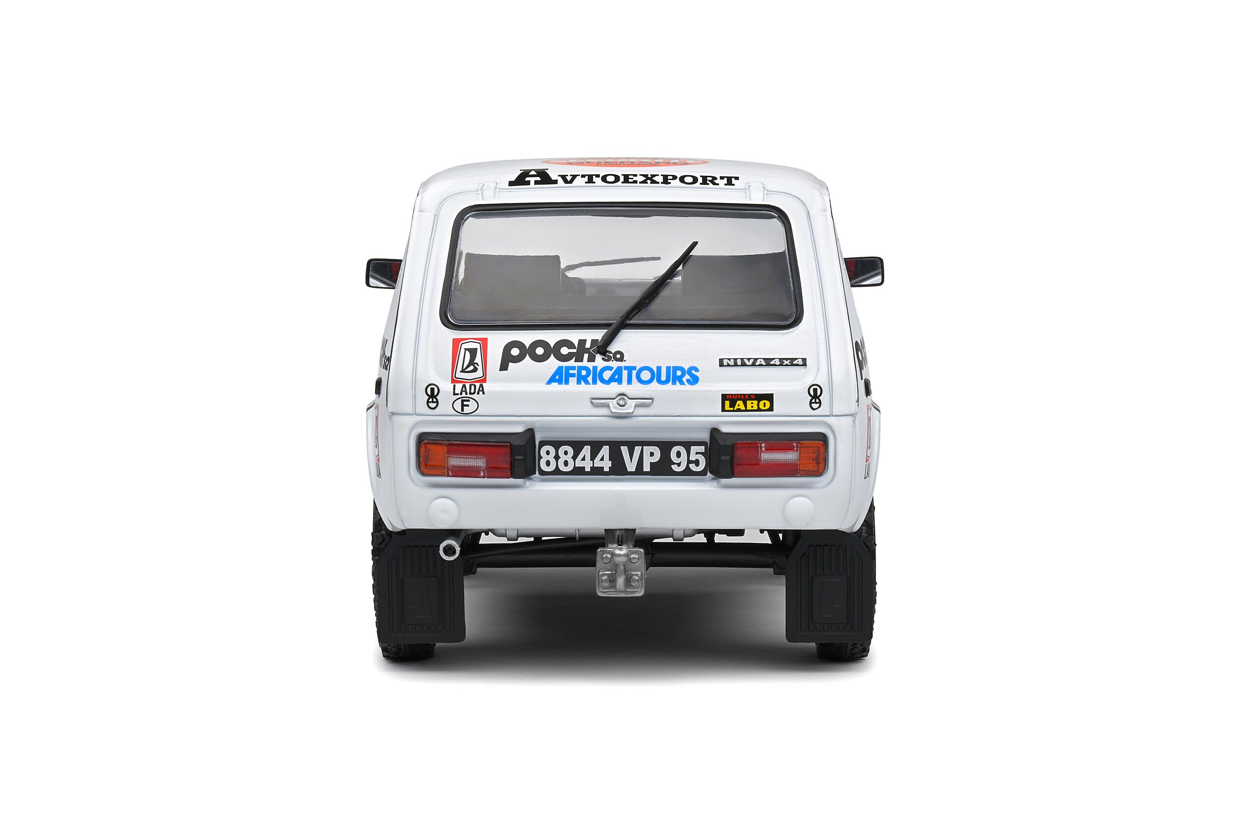 SOLIDO 1:18 Scale Diecast Model, Lada Niva 1983 Paris Dakar No.157 - 1807303