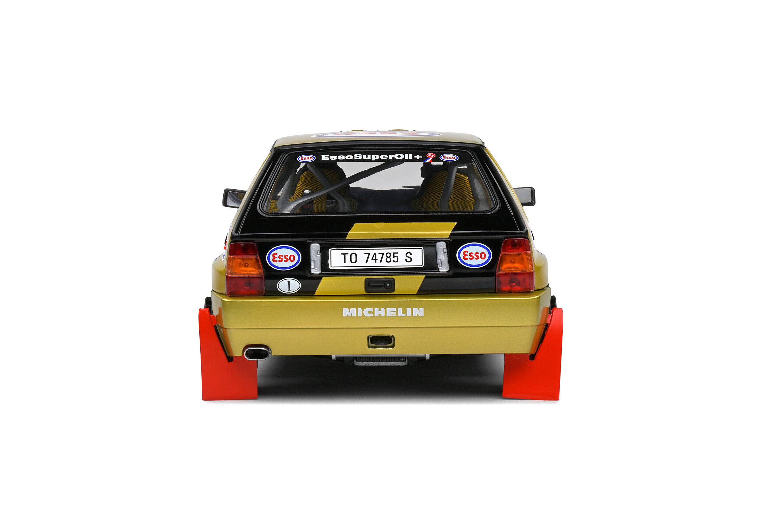 SOLIDO 1:18 Scale Diecast Model Car, Lancia Delata HF Integrale Adac Rallye Deutschland 1989