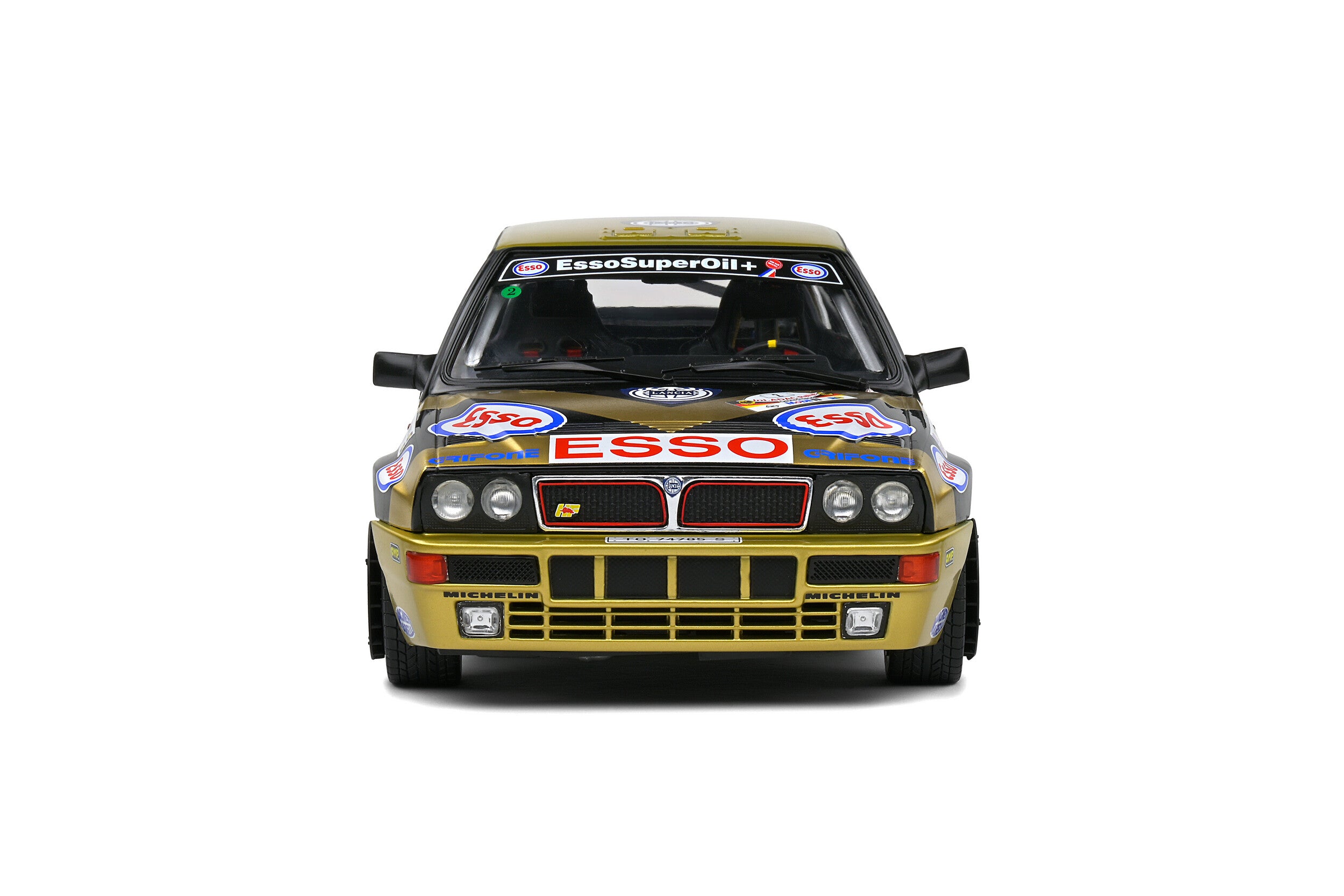 SOLIDO 1:18 Scale Diecast Model Car, Lancia Delata HF Integrale Adac Rallye Deutschland 1989