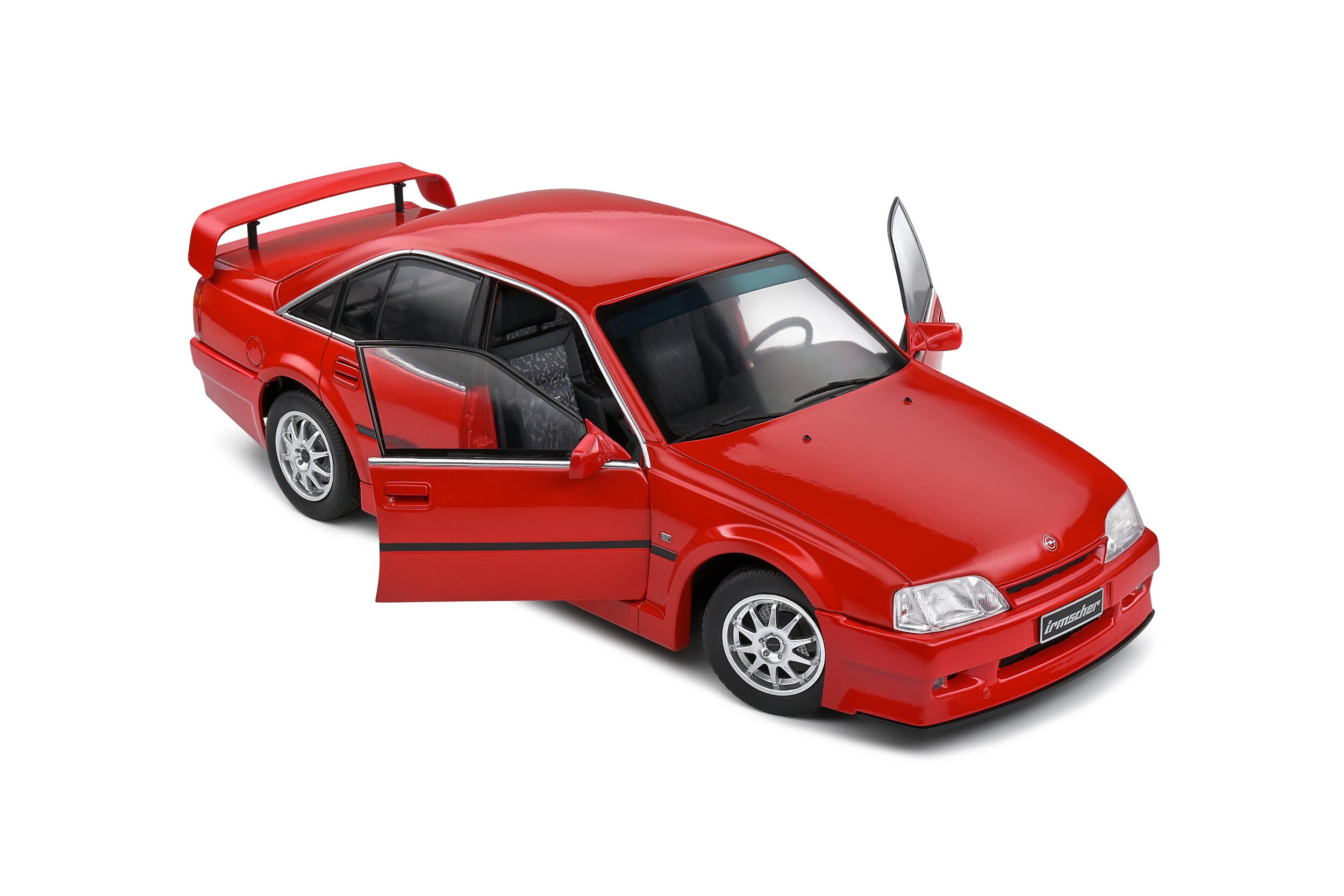 SOLIDO 1:18 Scale Diecast Model, 1990 Opel Omega 3000 24V - Red - S1809704