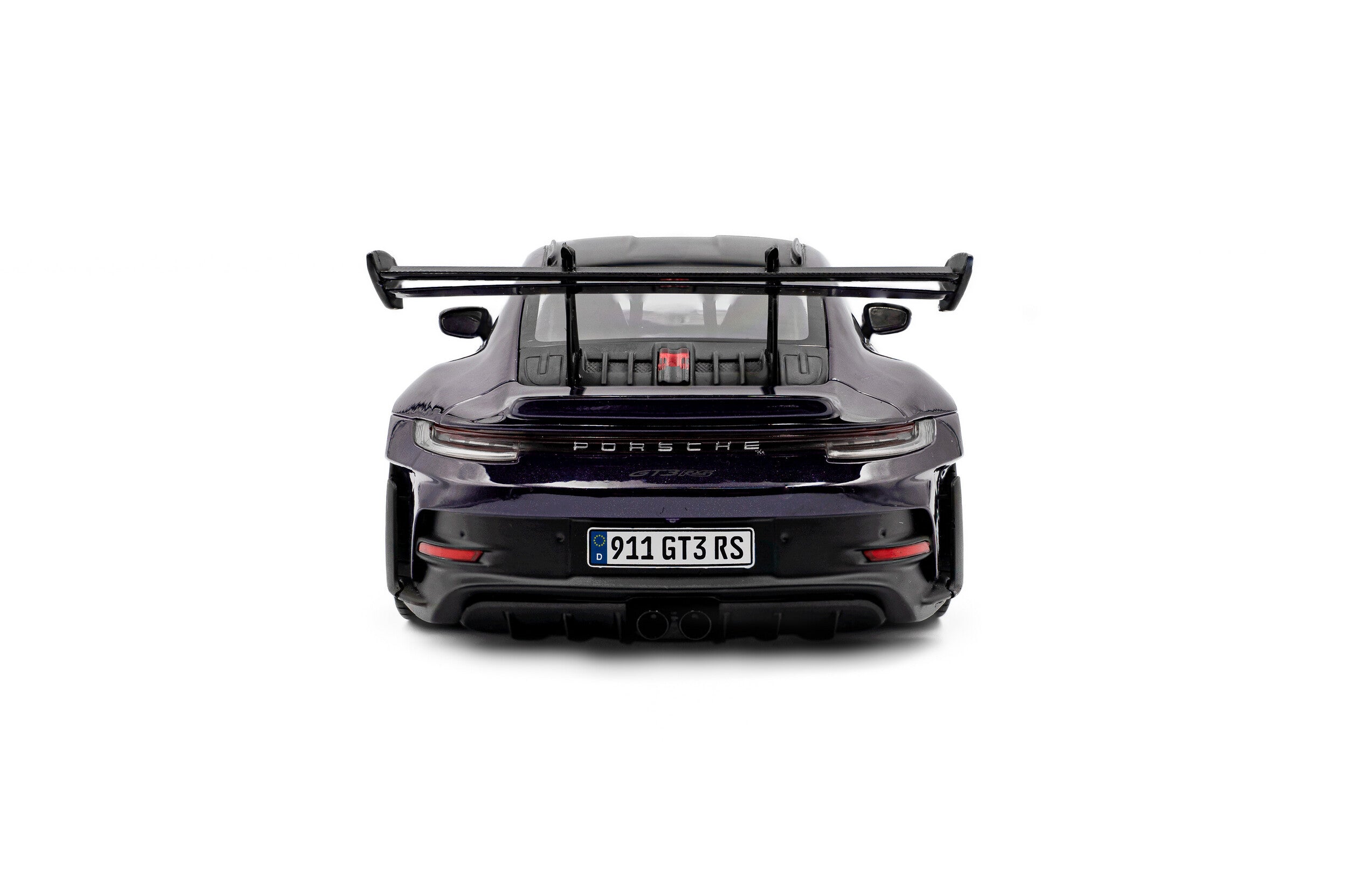SOLIDO 1:18 Scale Diecast Model, 2024 PORSCHE 911 GT3RS WEISSACH PACKAGE, VIOLA PURPLE METALLIC - S1812103