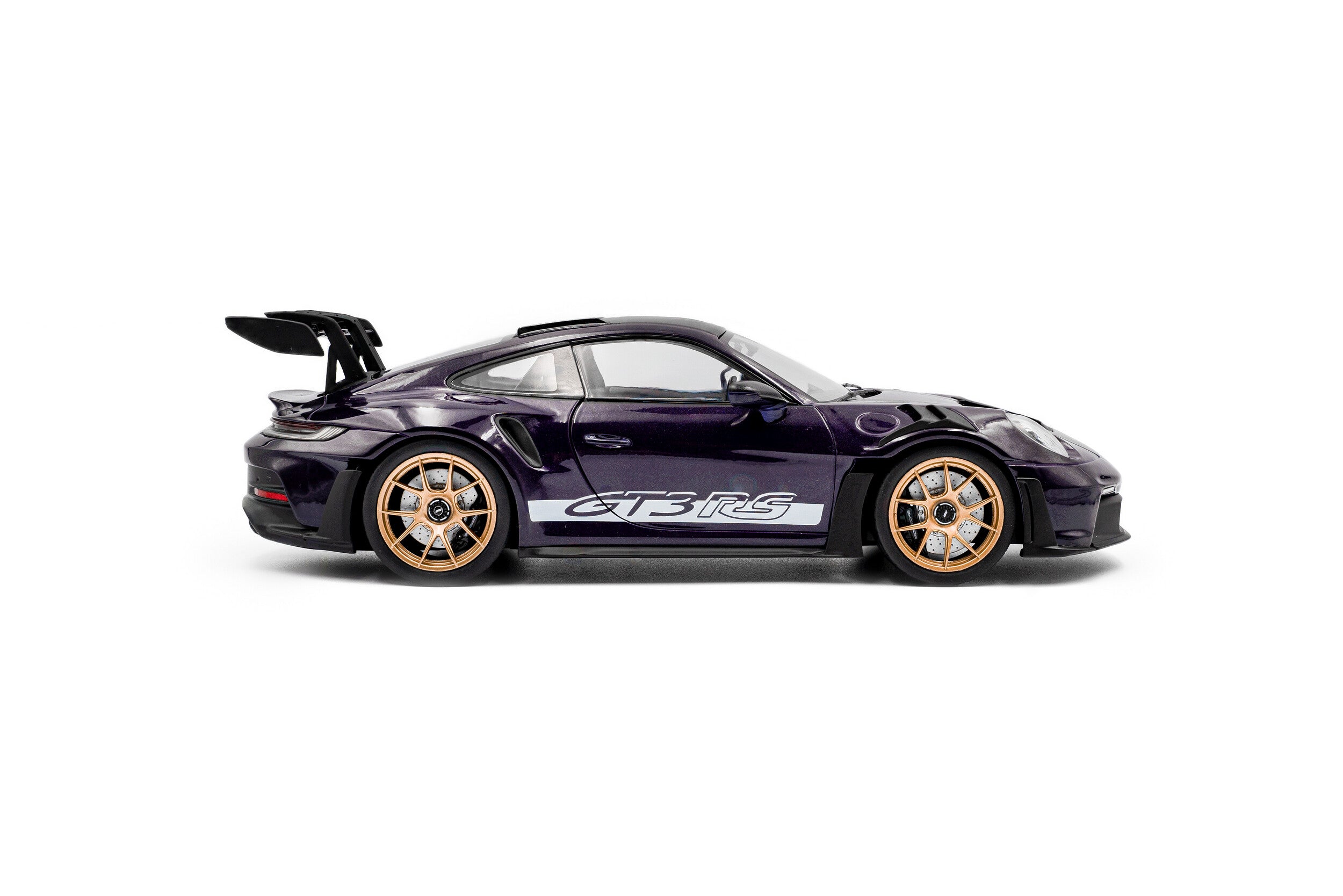 SOLIDO 1:18 Scale Diecast Model, 2024 PORSCHE 911 GT3RS WEISSACH PACKAGE, VIOLA PURPLE METALLIC - S1812103