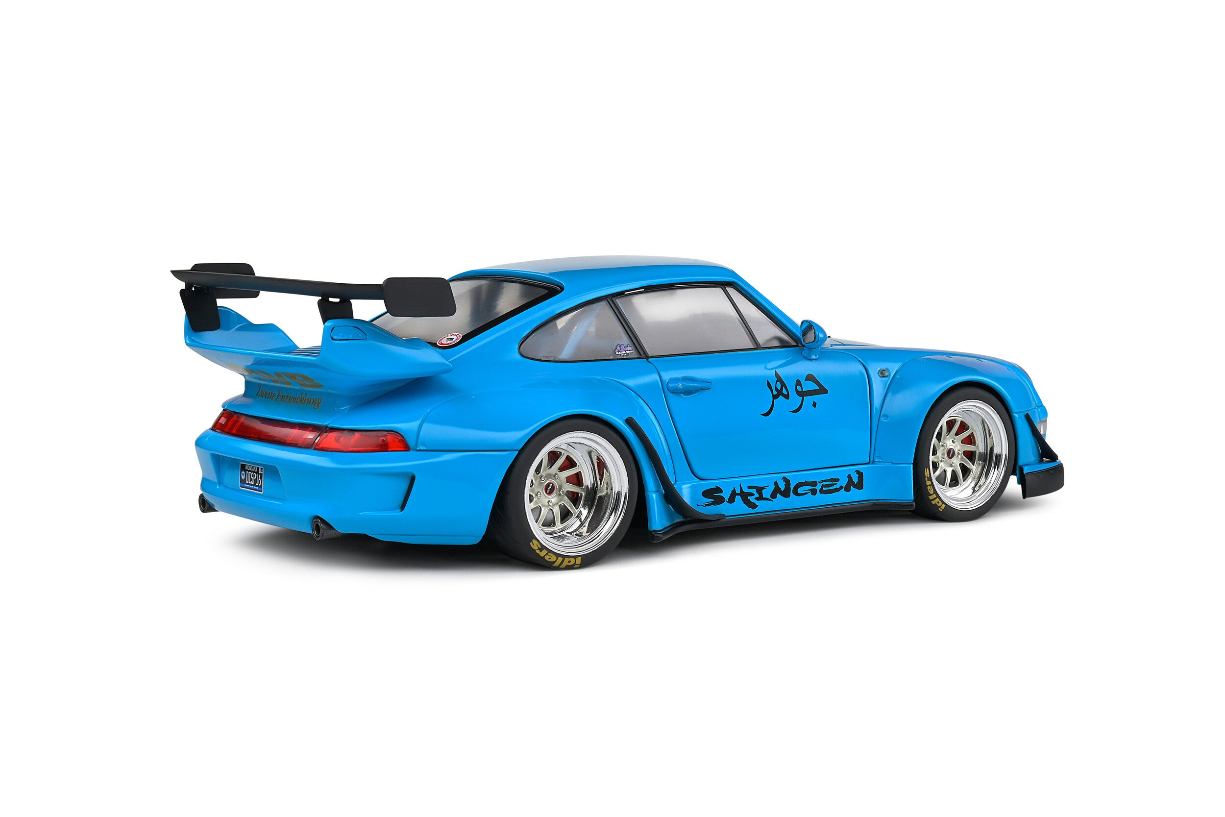 SOLIDO 1:18 Scale Diecast Model, Porsche 911 (964) RWB BODYKIT SHINGEN – 2018 , Blue