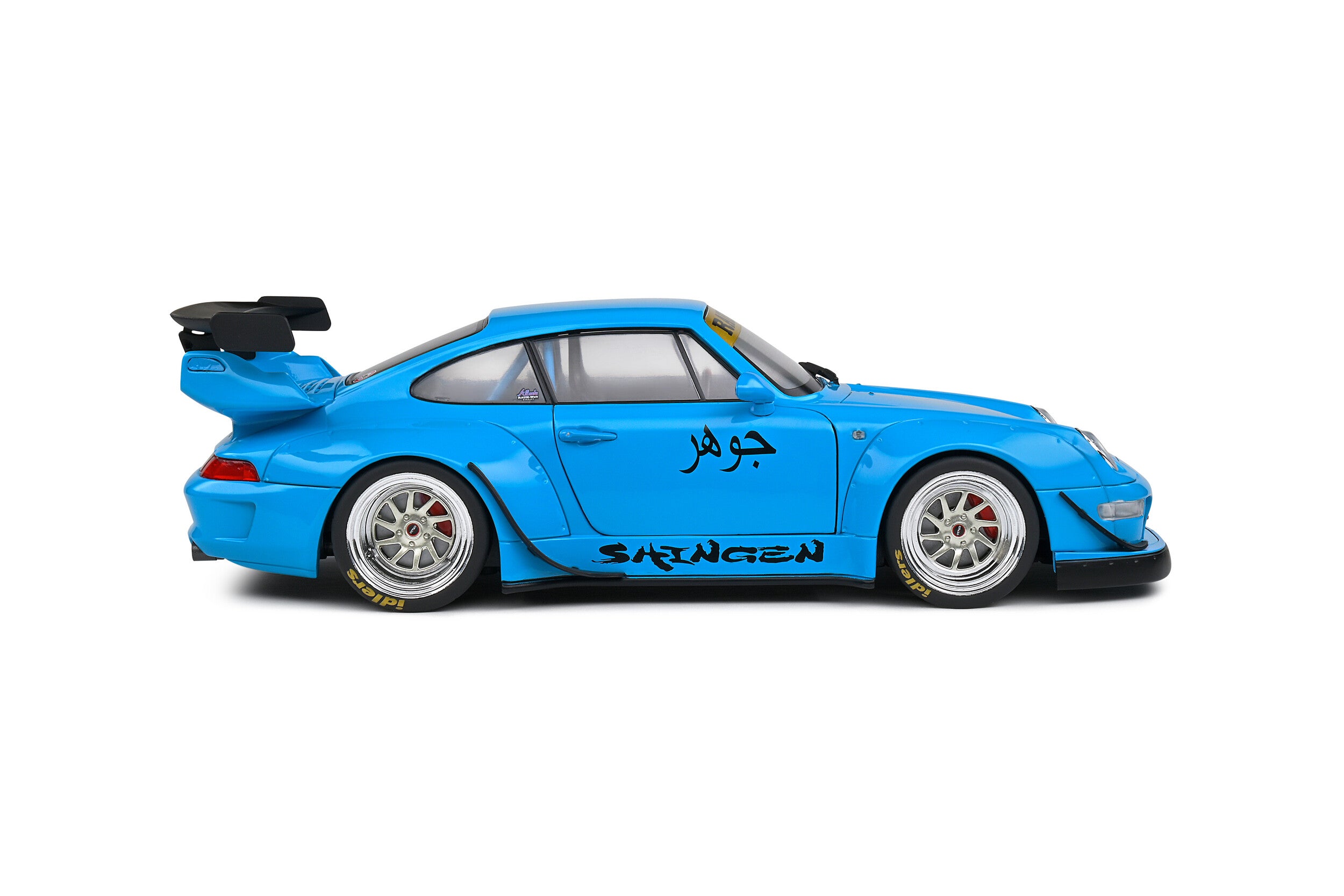 SOLIDO 1:18 Scale Diecast Model, Porsche 911 (964) RWB BODYKIT SHINGEN – 2018 , Blue