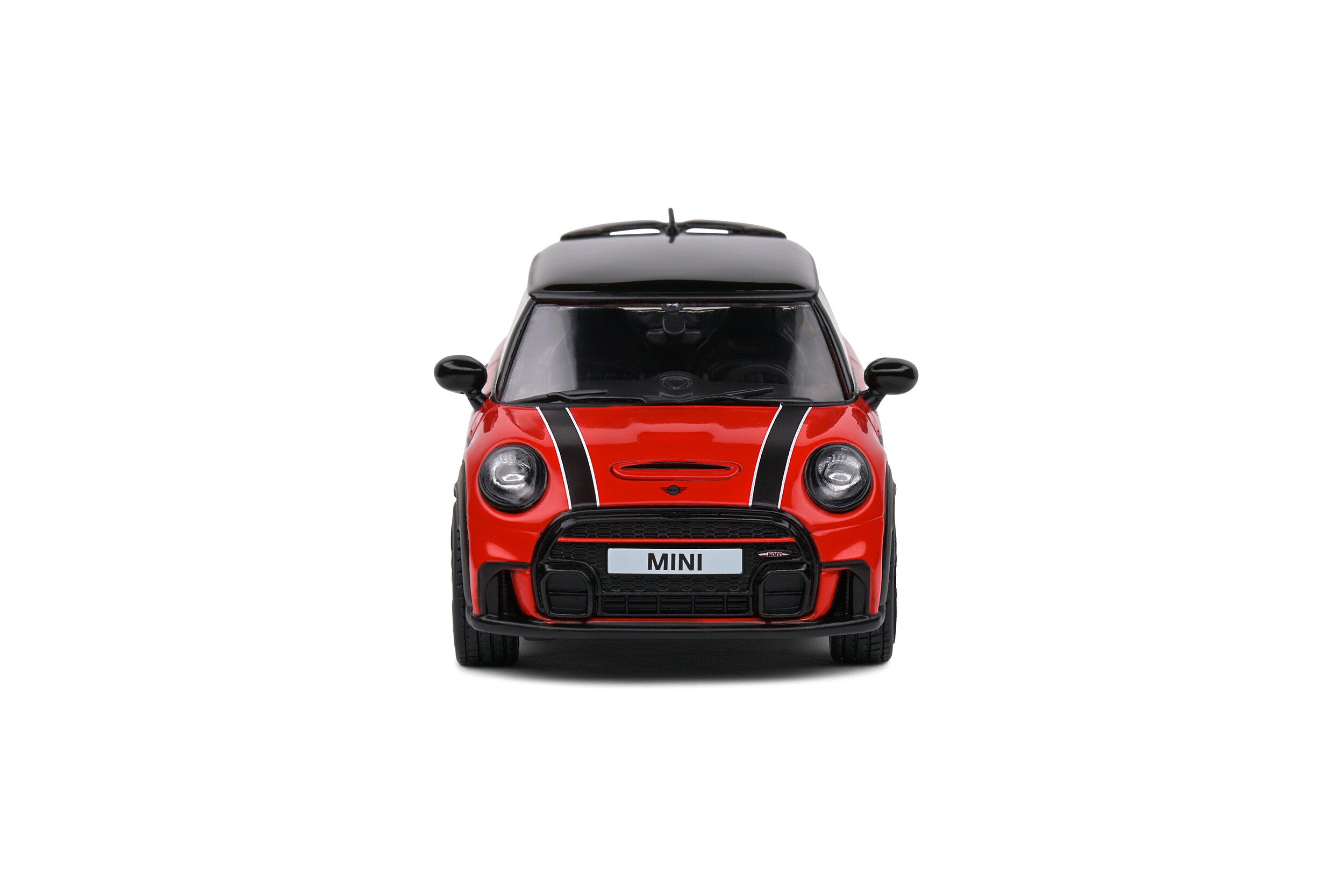 SOLIDO 1:43 Scale Diecast, 2023 Mini Cooper JCW (F56) in Chilli Red - S4315001