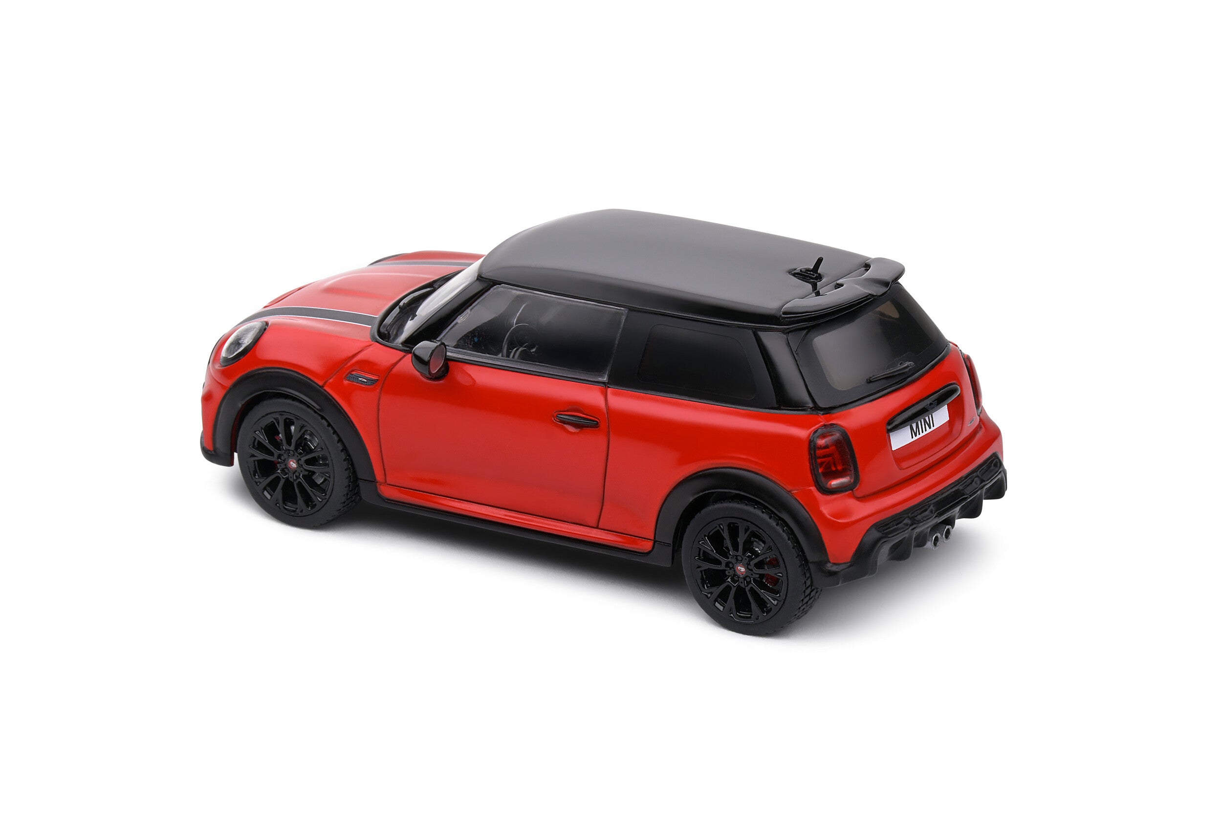 SOLIDO 1:43 Scale Diecast, 2023 Mini Cooper JCW (F56) in Chilli Red - S4315001