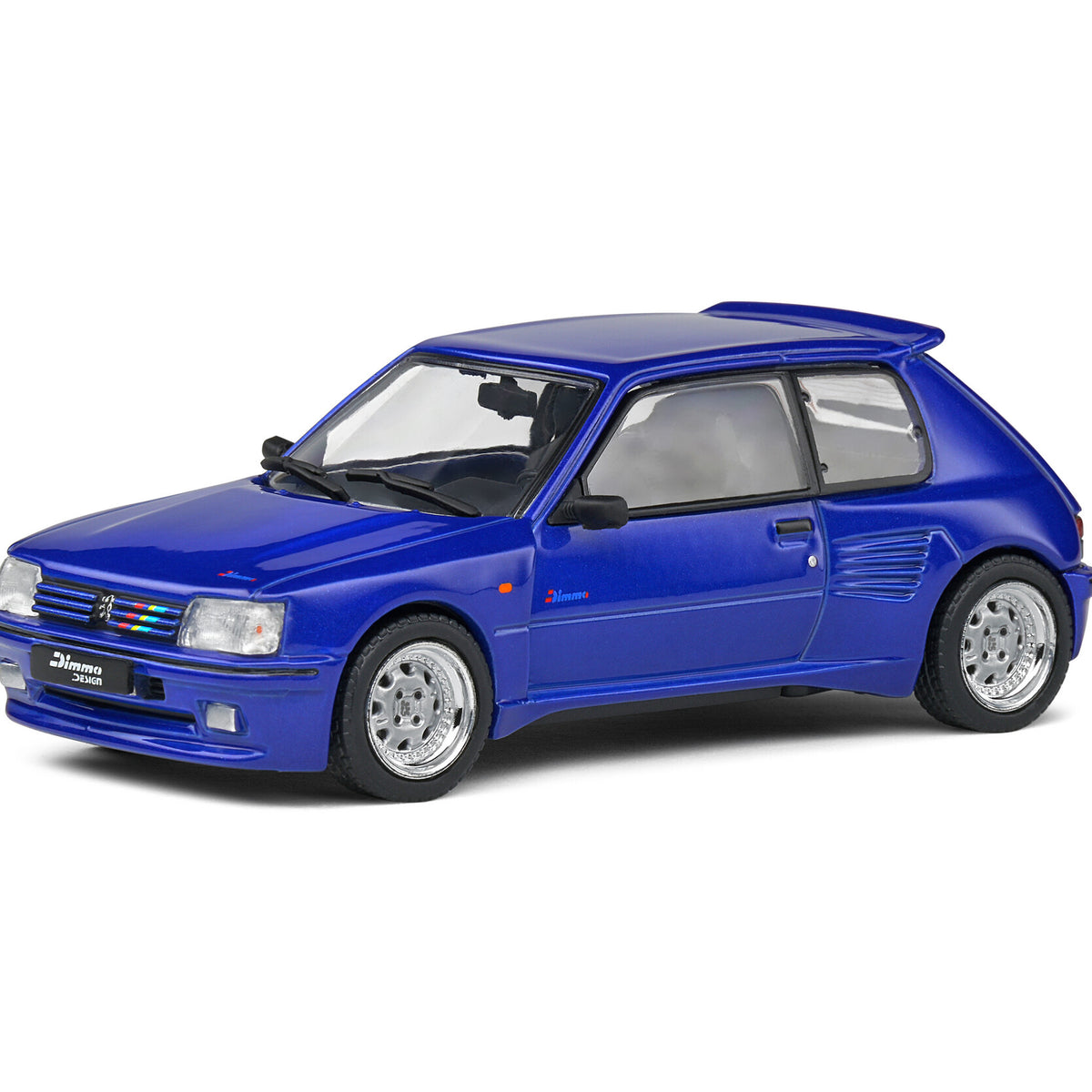 Miniature 1/43 Peugeot 205 GTI 1.6 rare en couleur grise en boite - Collection