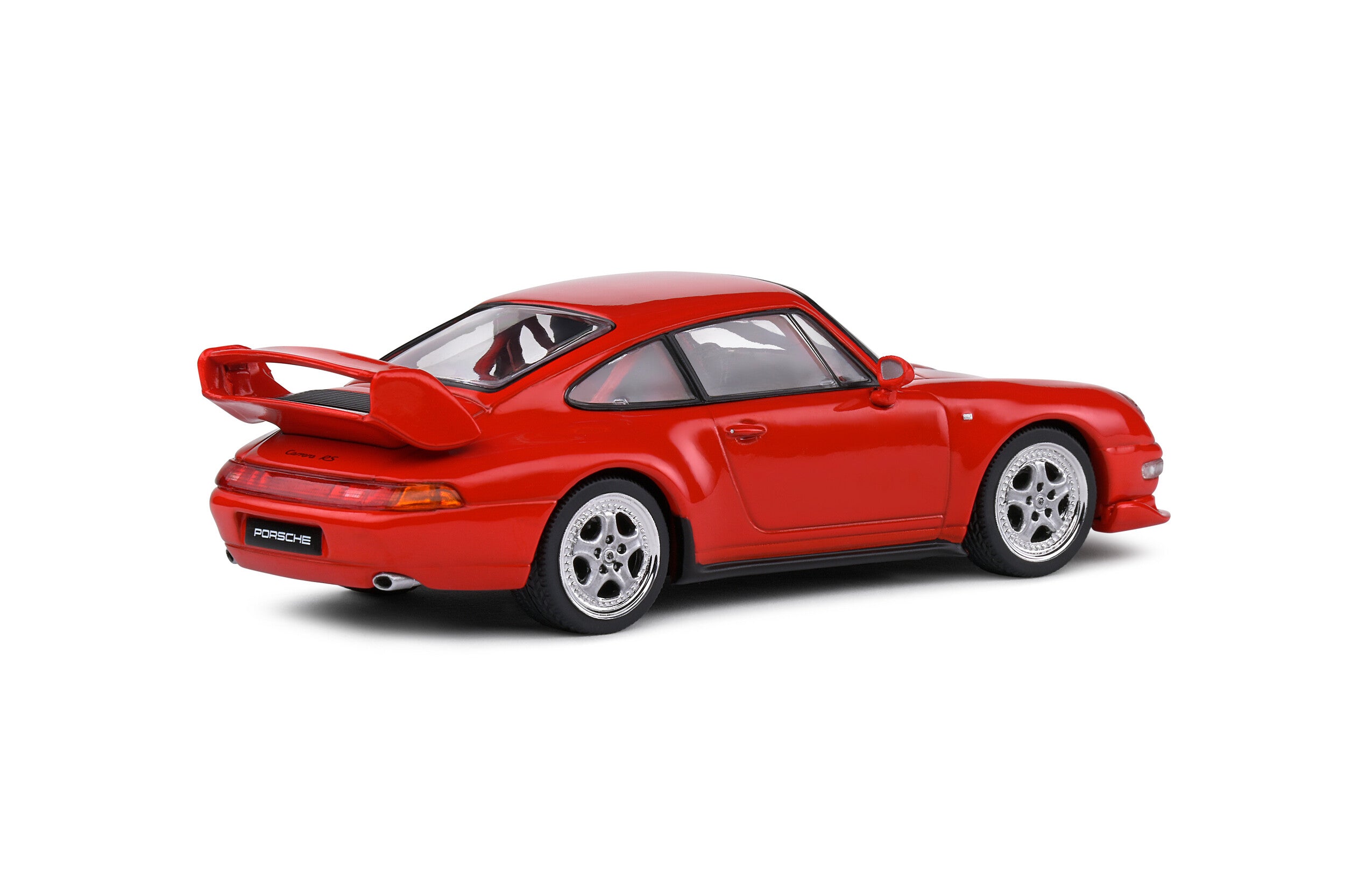 SOLIDO 1:43 Diecast, Porsche 911 (993) Carerra RS Clubsport, Guards Red - S4313802