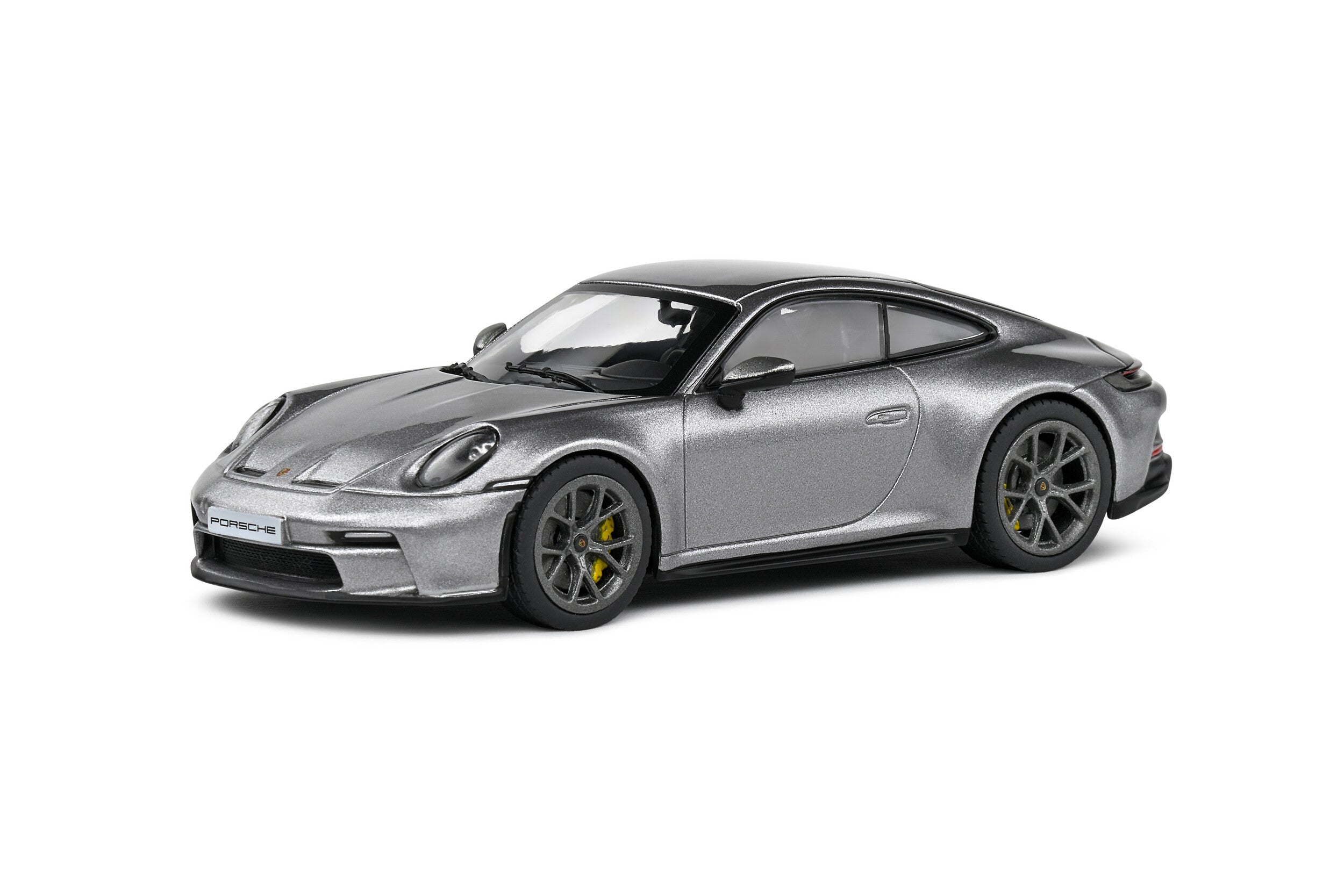 SOLIDO 1:43 Diecast, 2023 Porsche 911 (992) GT3 Touring, Silver - S4316502