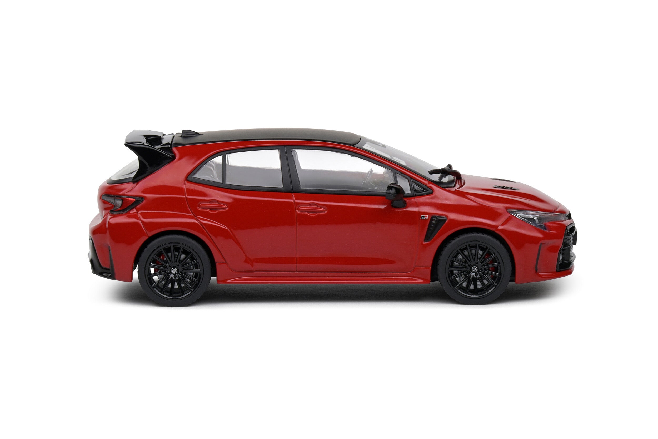 Solido 1:43 Scale, 2023 Toyota Corolla GR Circuit Edition, Supersonic Red  - S4314202