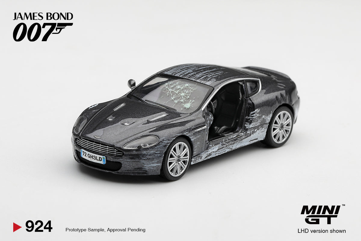 Mini GT 1:64 ASTON MARTIN DBS - James Bond 007 - Quantum of Solace, English LHD - BLISTER PACKAGING - MGT00924-007E
