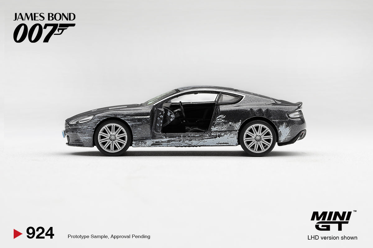 Mini GT 1:64 ASTON MARTIN DBS - James Bond 007 - Quantum of Solace, English LHD - BLISTER PACKAGING - MGT00924-007E