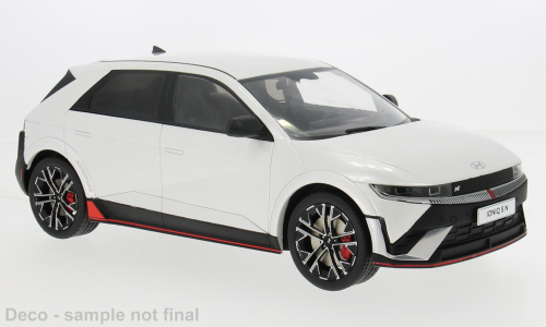 MCG 1:18 Scale Diecast Model Car - 2021 Hyundai IONIQ 5 N, White - MCG18495