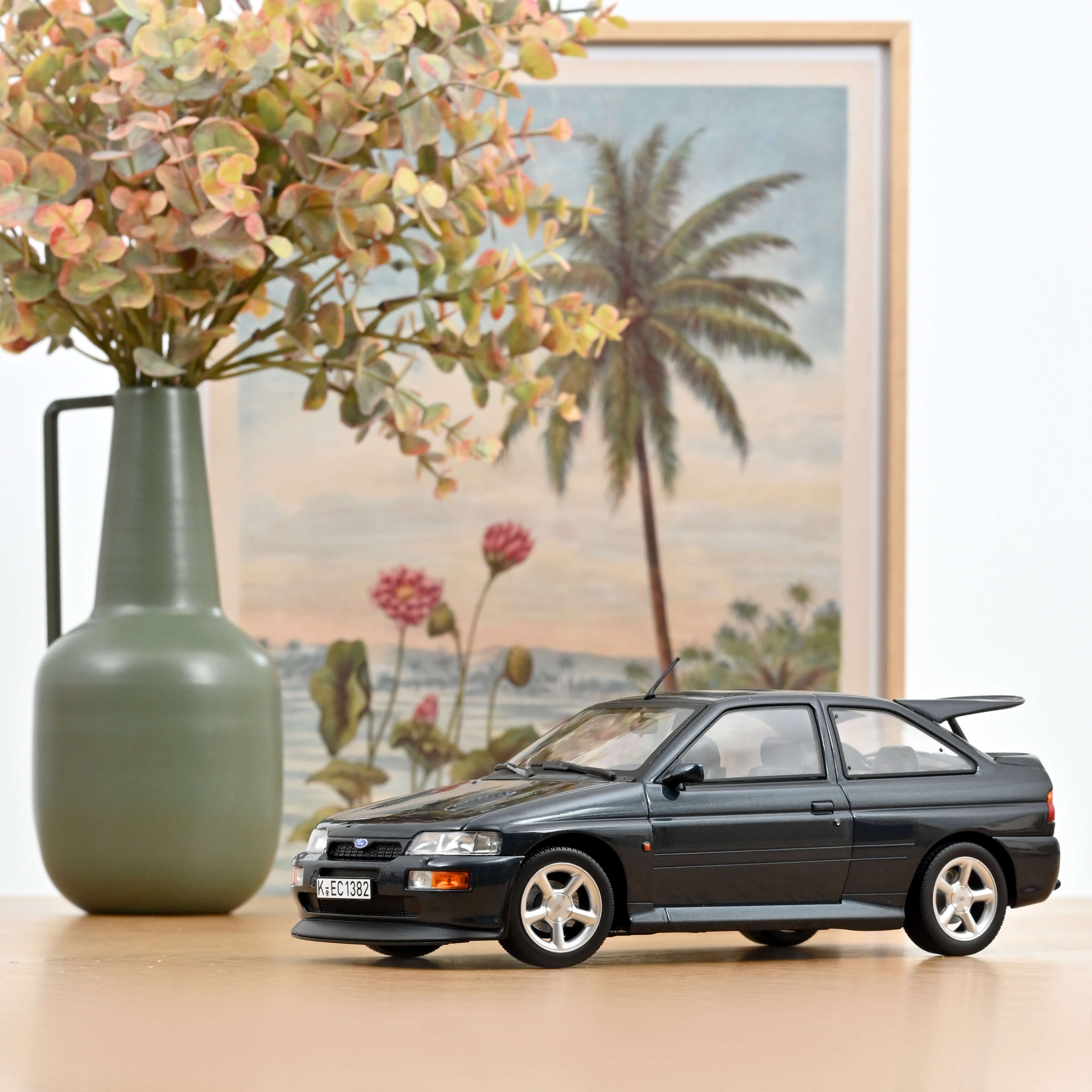 NoRev 1:18 1992 FORD ESCORT RS COSWORTH, Mallard Green - NV182790