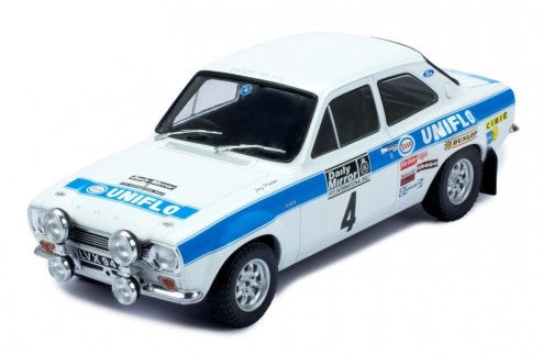 IXO 1:18 FORD ESCORT MK1 RS1600 #4 WINNER RAC RALLY 1972 ROGER CLARK/TONY MASON