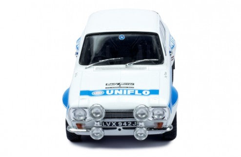 IXO 1:18 FORD ESCORT MK1 RS1600 #4 WINNER RAC RALLY 1972 ROGER CLARK/TONY MASON