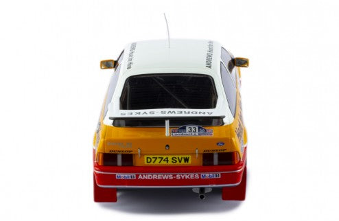 IXO 1:18 Scale Diecast Ford Sierra Cosworth 1989 RAC Rally - #33 Brookes Andrews