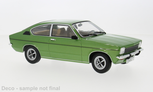 MCG 1:18 Scale Diecast Model Car - 1977 Opel Kadett C Coupe 1.2s, Green - MCG18599
