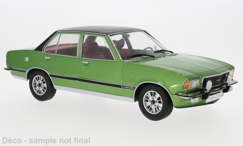 MCG 1:18 Scale Diecast - 1972 Opel Commodore, Green - MCG18565